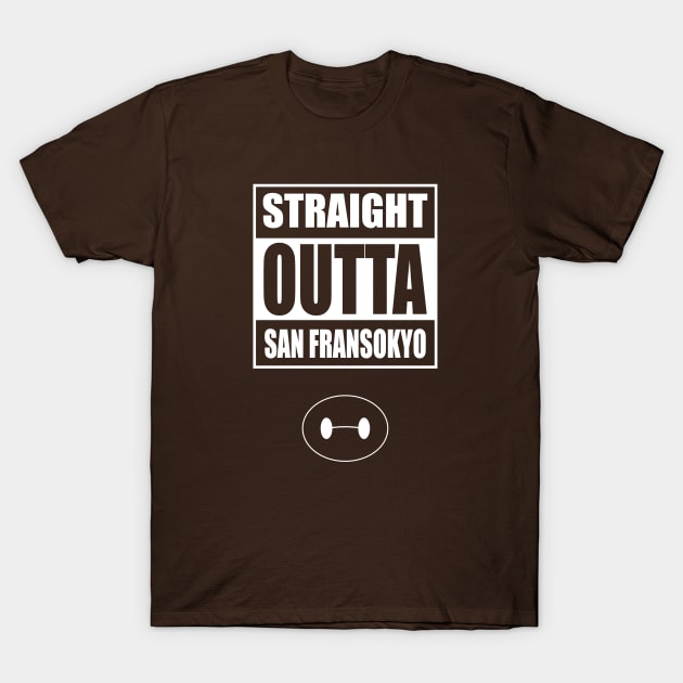 Straight Outta San Fransokyo T-Shirt by old_school_designs